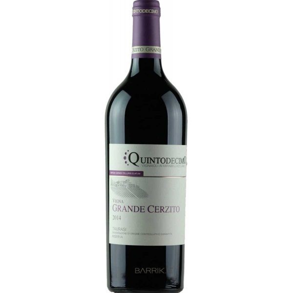 Grande Cerzito Taurasi Riserva Quintodecimo