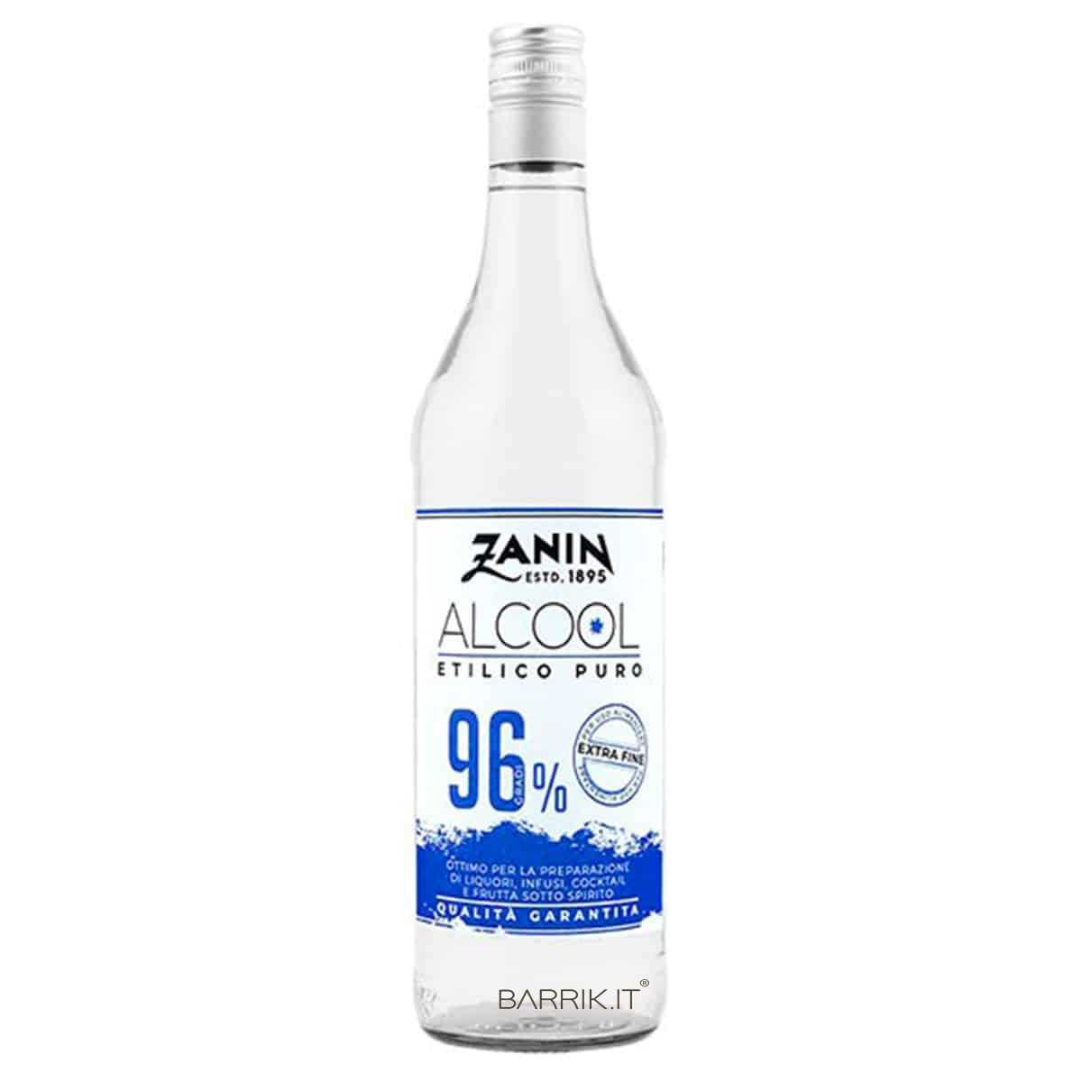 ALCOOL PURO 96° 0,5l – Zanin – Barrik – Wine Shop