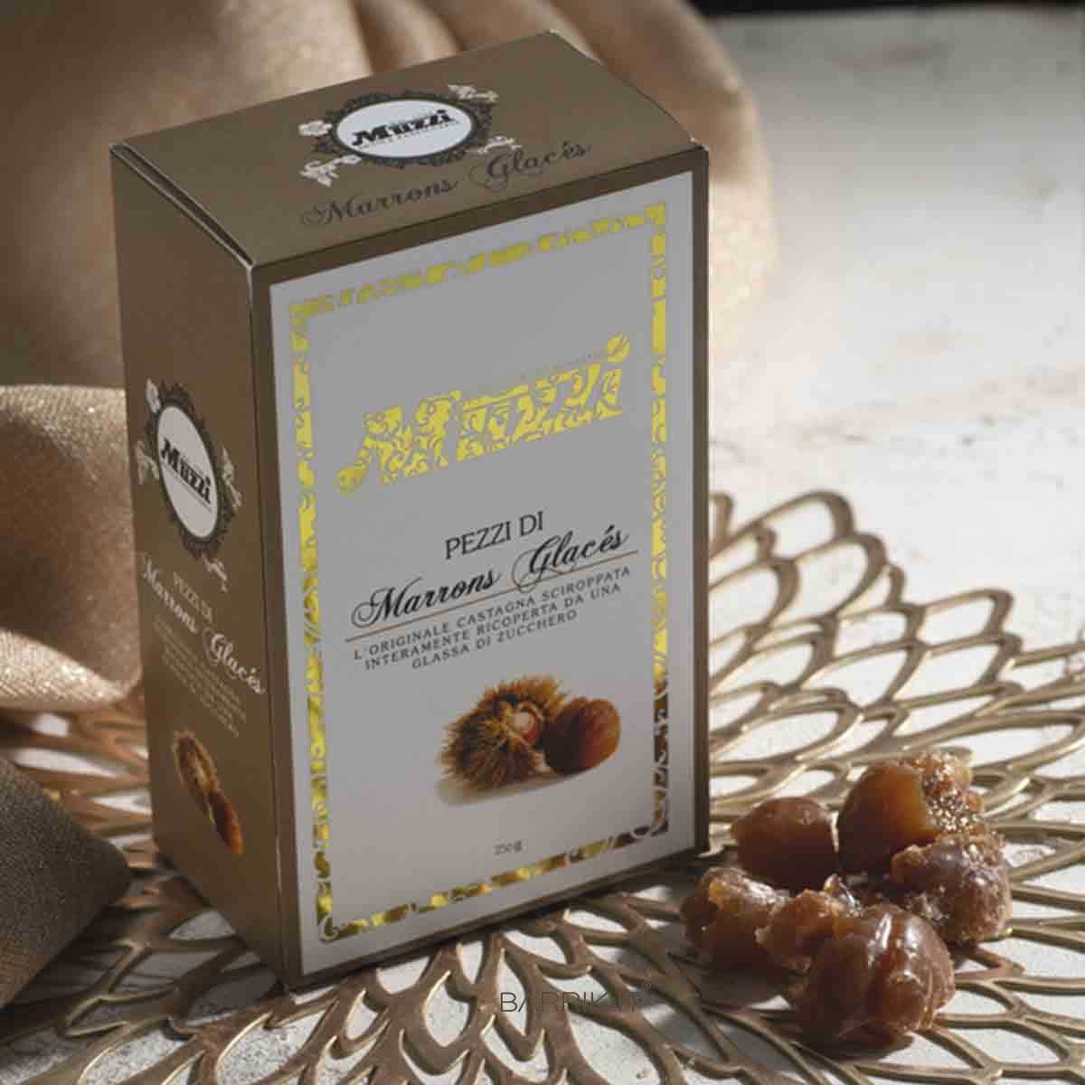 Marrons glacés scatola 250g - Muzzi