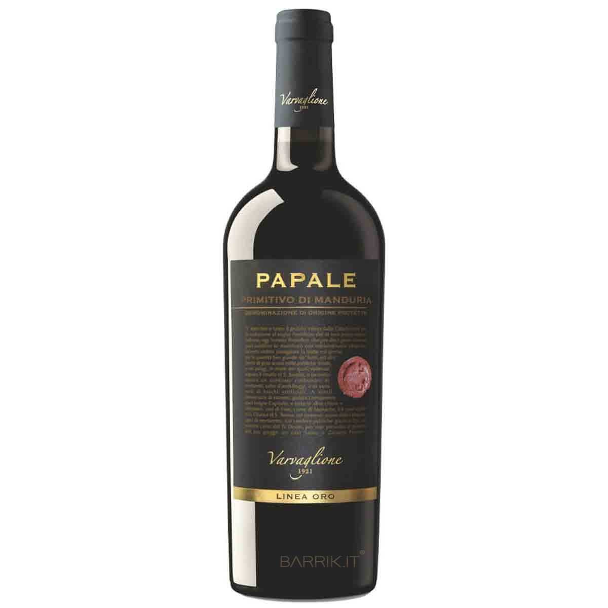 Primitivo Rosso Papale Linea Oro - Varvaglione