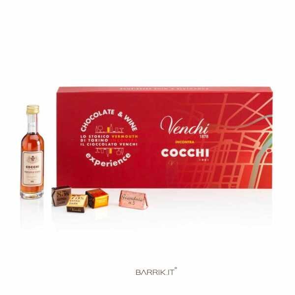 Confezione Chocolate & Wine Experience Vermouth Cocchi - Venchi