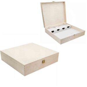 Cassetta in Legno di Pino 4 Bottiglie