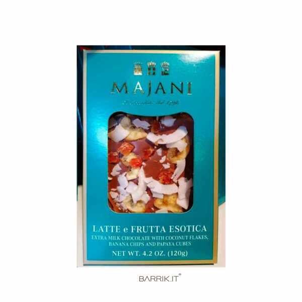 Tavoletta di Cioccolato al Latte e Frutta esotica Essicata le Golose Majani