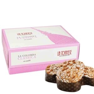 Colomba Classica Artigianale con glassa alla Nocciola in Scatola Regalo - La Torinese