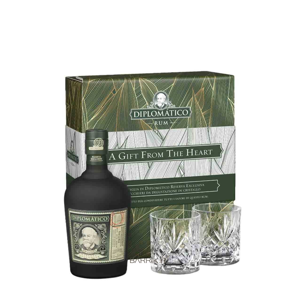 Rum de Venezuela Diplomatico Reserva Exclusiva Glass Pack 2024