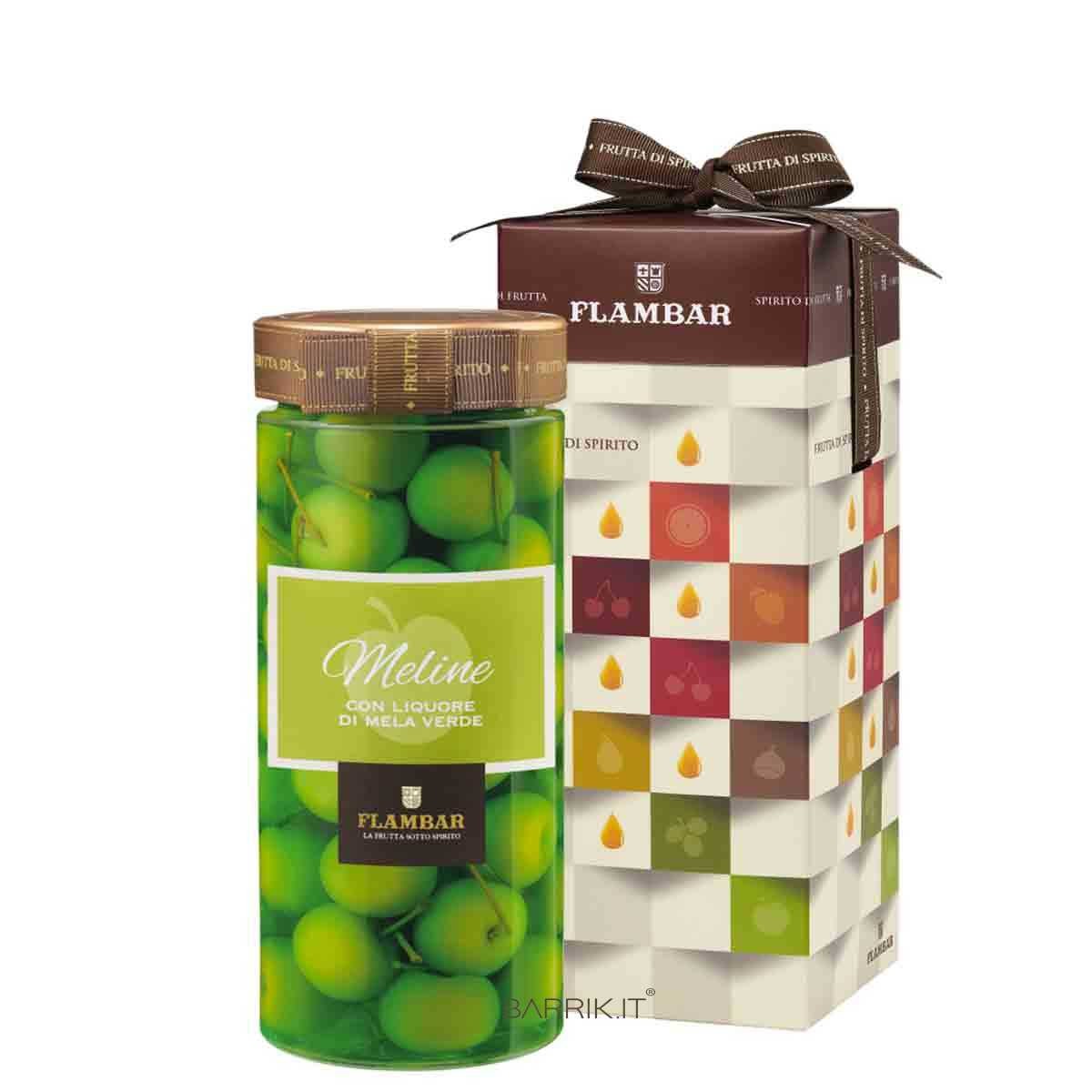 Meline Con Liquore Di Mela Verde Flambar Goloso - Mazzetti d'Altavilla