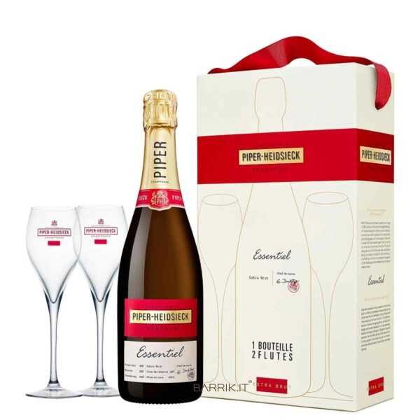 Champagne Essentiel Glasspack Piper-Heidsieck