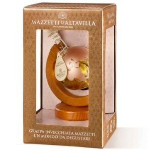 Grappa Invecchiata Mappamondo Continenti Mazzetti D’Altavilla