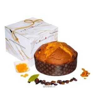 Panettone con Uvetta di Mazzarrone, Arancia e Gelatina di Moscato - Pasticceria Manuele