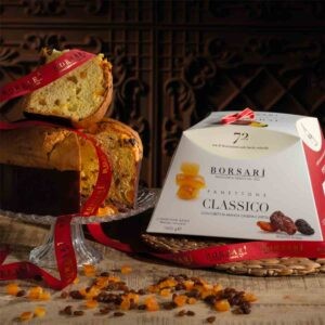 Panettone Classico Basso Uvetta e canditi Borsari