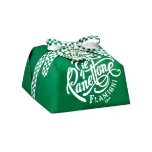 Panettone Milano Basso Con Uvetta e scorze di arancia 1kg Flamigni