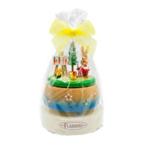 Carillon Pasqua in legno con Coniglietto a Scuola Flamigni