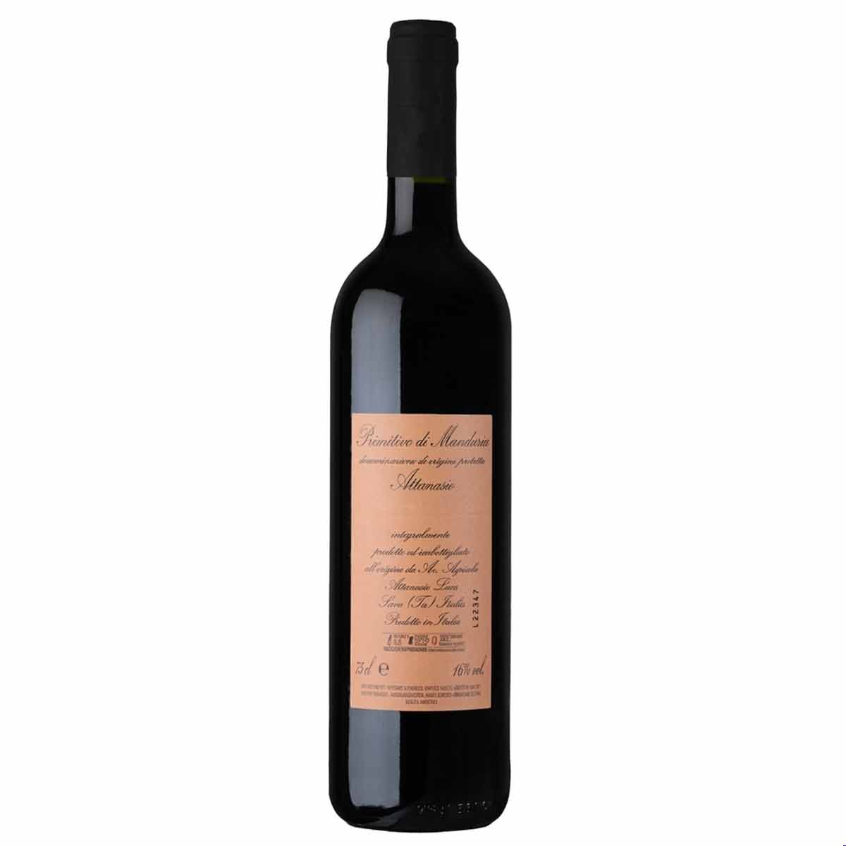 Primitivo di Manduria DOC Luca Attanasio